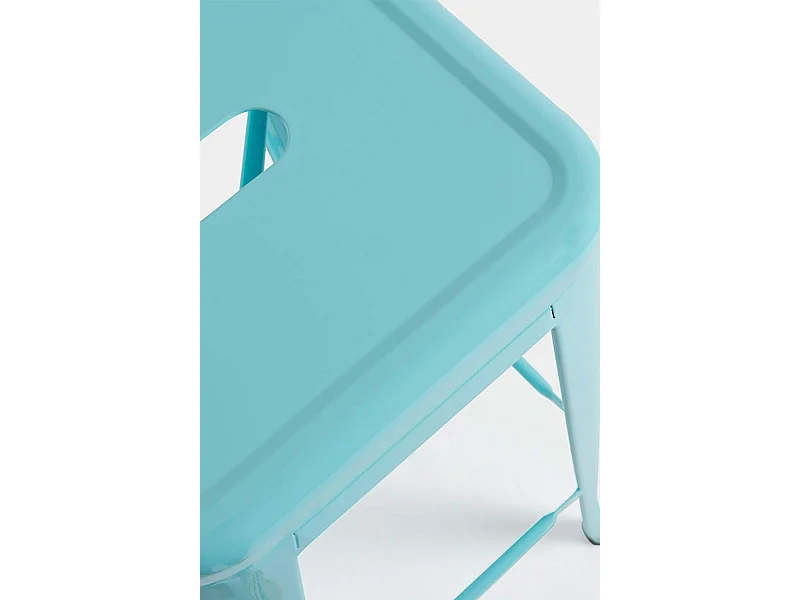 Taburetes Altos - Taburete Torix Alto - Azul cielo