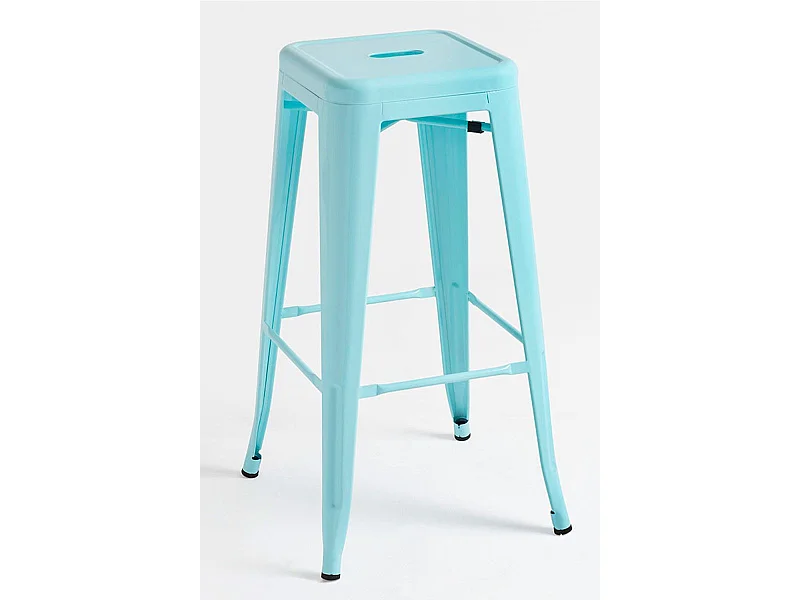 Taburetes Altos - Taburete Torix Alto - Azul cielo