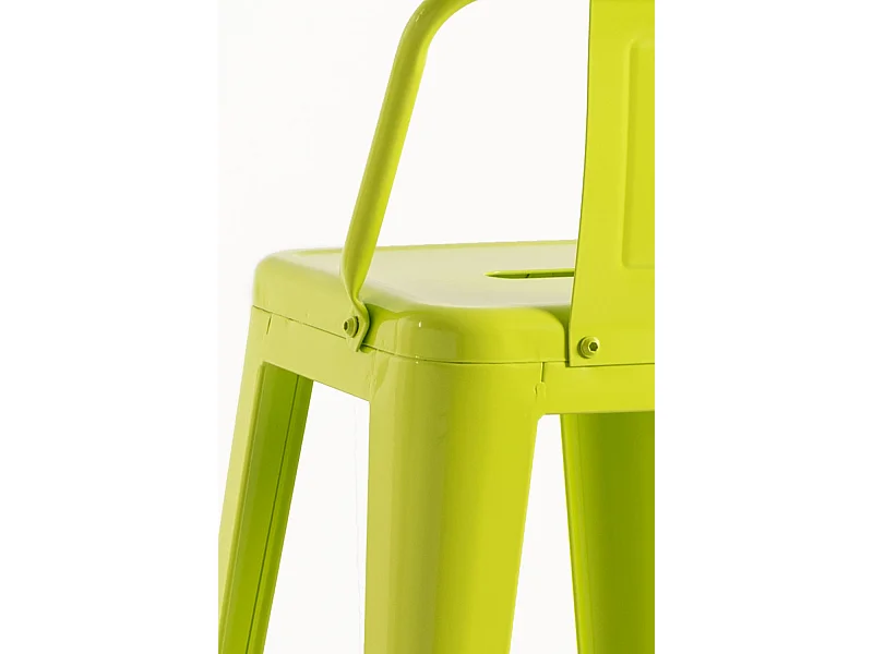 Taburetes Altos - Taburete Torix Respaldo - Verde Flora