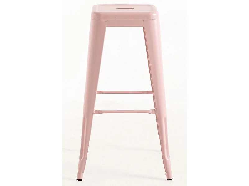 Taburetes Altos - Taburete Torix Alto - Rosa Algodón de Azúcar
