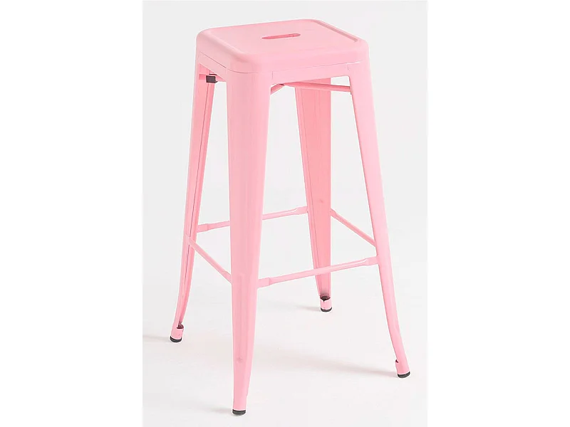 Taburetes Altos - Taburete Torix Alto - Rosa claro