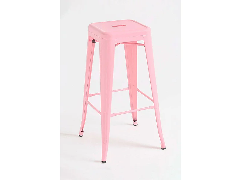 Taburetes Altos - Taburete Torix Alto - Rosa claro