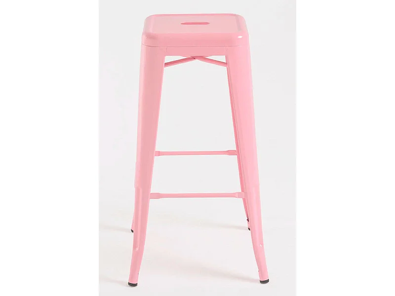Taburetes Altos - Taburete Torix Alto - Rosa claro