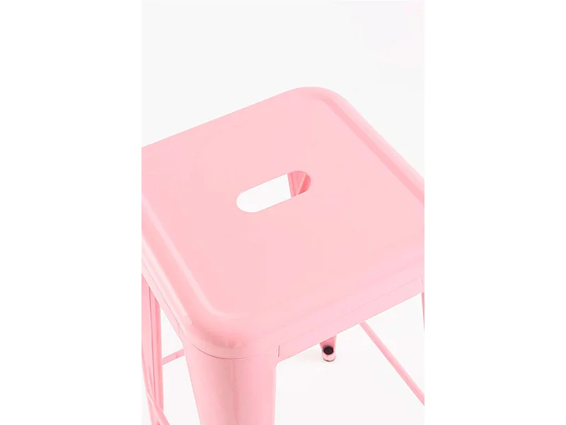 Taburetes Altos - Taburete Torix Alto - Rosa claro