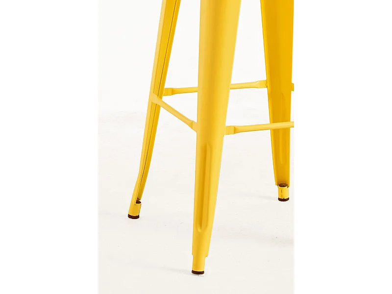 Taburetes Altos - Taburete Torix Respaldo - Amarillo Cuarzo