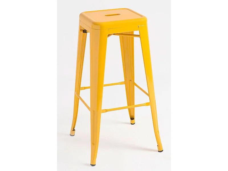 Taburetes Altos - Taburete Torix Alto - Amarillo