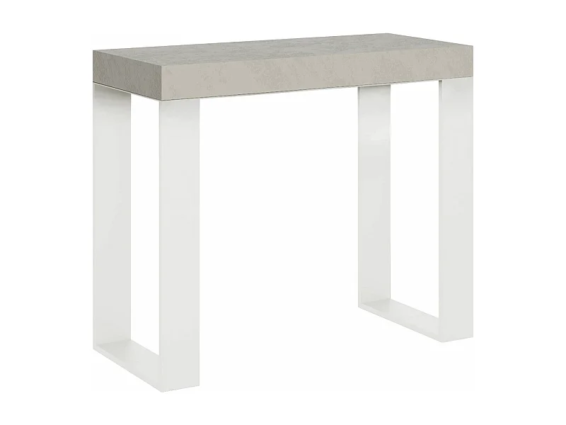 Ausziehbarer Konsolentisch 90x40/300 cm Tecno Kaschmir