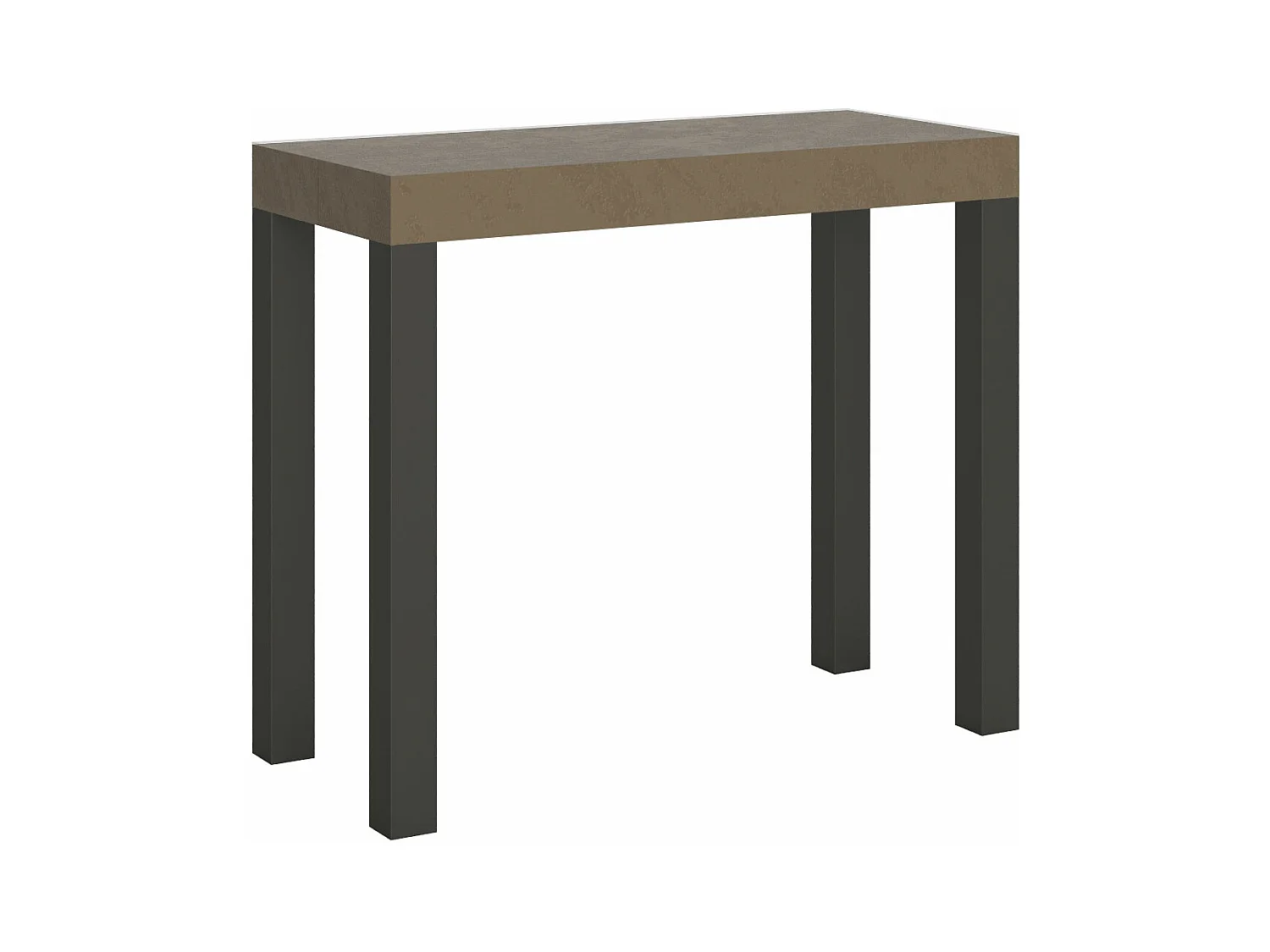 Uitschuifbare consoletafel 90x40/196 cm Everyday Small duifgrijs