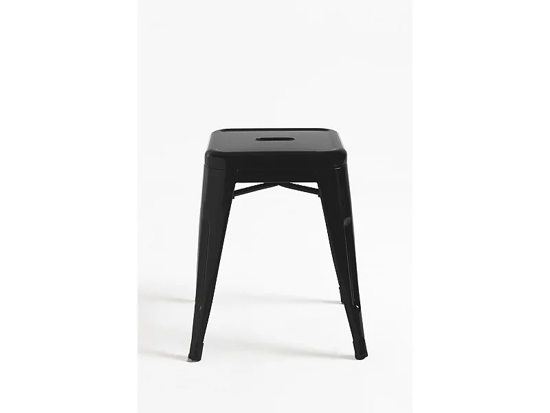 Taburetes Pequeños - Taburete Torix Pequeño - Negro mate
