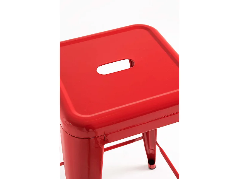 Taburetes Bajos - Taburete Torix Bajo - Rojo