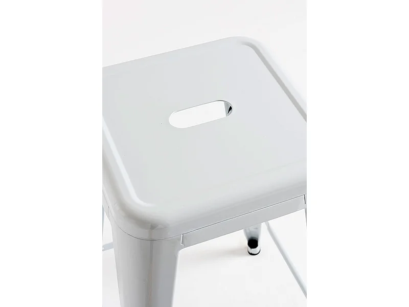 Taburetes Bajos - Taburete Torix Bajo - Blanco