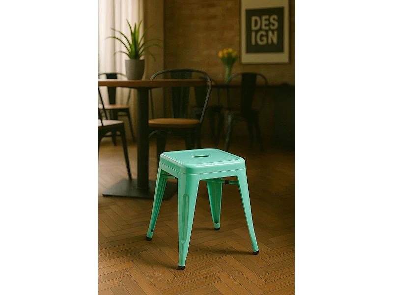Taburetes Pequeños - Taburete Torix Pequeño - Verde menta
