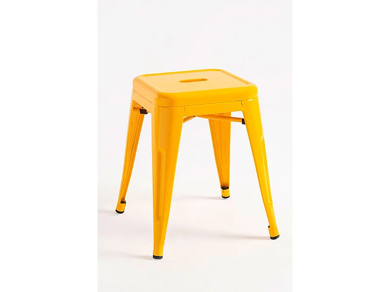 Taburetes Pequeños - Taburete Torix Pequeño - Amarillo
