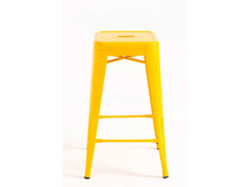 Taburetes Bajos - Taburete Torix Bajo - Amarillo