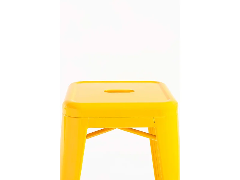 Taburetes Bajos - Taburete Torix Bajo - Amarillo