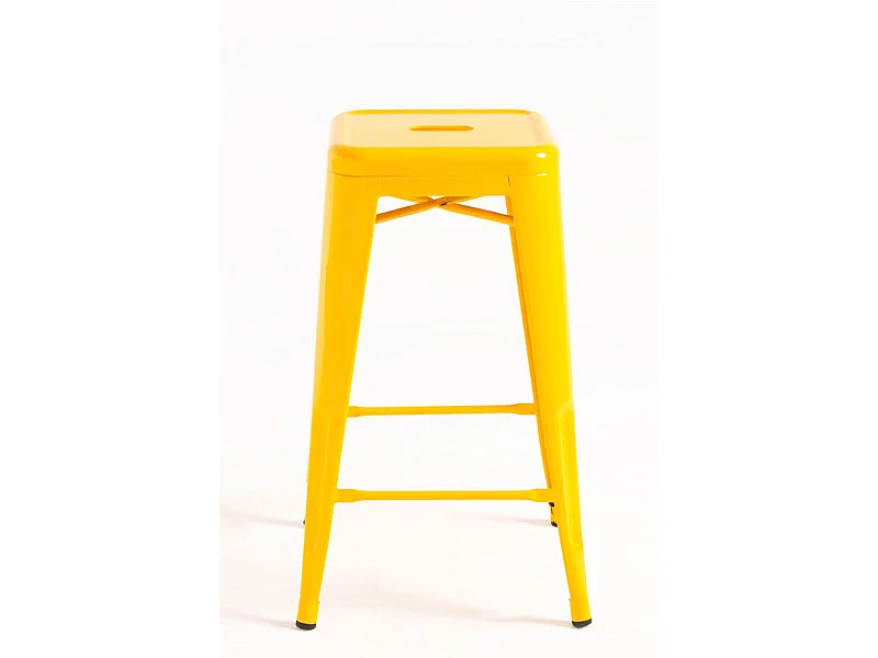 Taburetes Bajos - Taburete Torix Bajo 65 cm - Amarillo