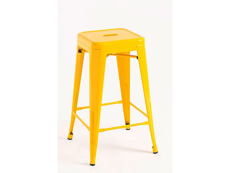 Taburetes Bajos - Taburete Torix Bajo - Amarillo