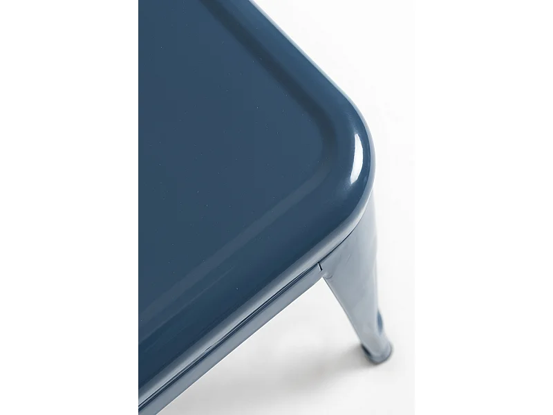 Taburetes Pequeños - Taburete Torix Pequeño - Azul Petróleo