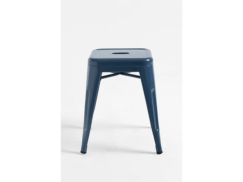 Taburetes Pequeños - Taburete Torix Pequeño - Azul Petróleo