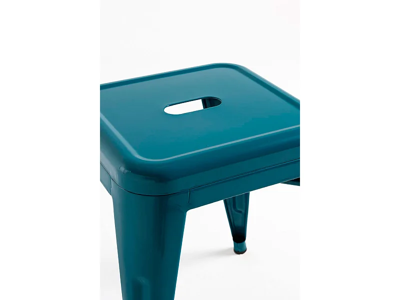Taburetes Pequeños - Taburete Torix Pequeño - Verde azulado