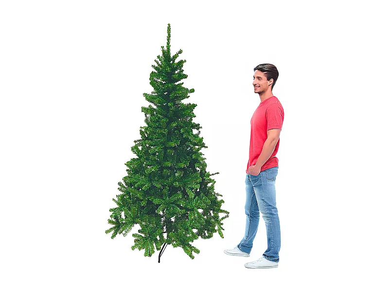 Sestriere - Albero di Natale in PVC ø 90 x 180 cm, 500 rami