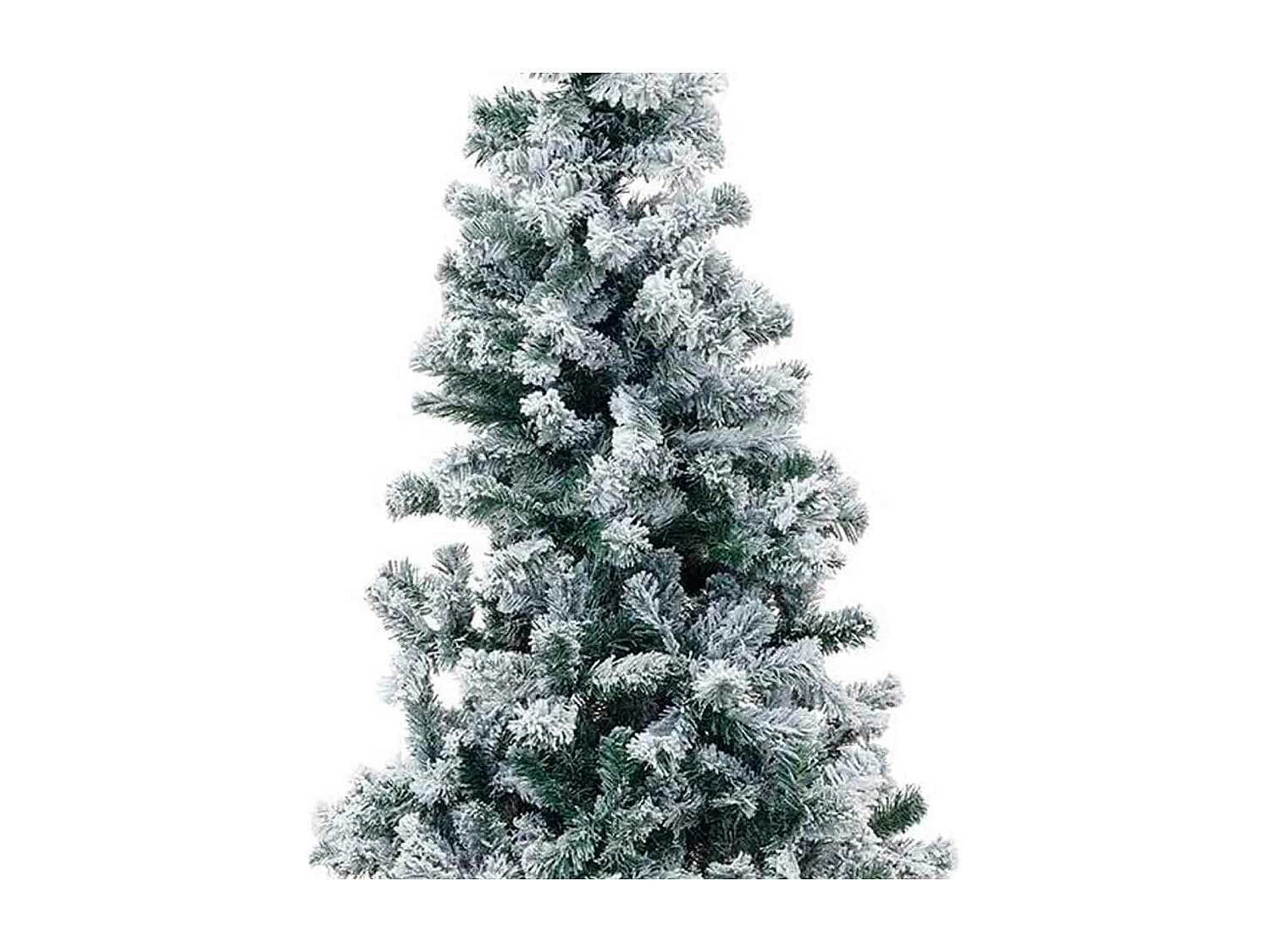 Sestriere Snow - Albero di Natale innevato effetto realistico in PE e PVC ø70x150H, 350 rami