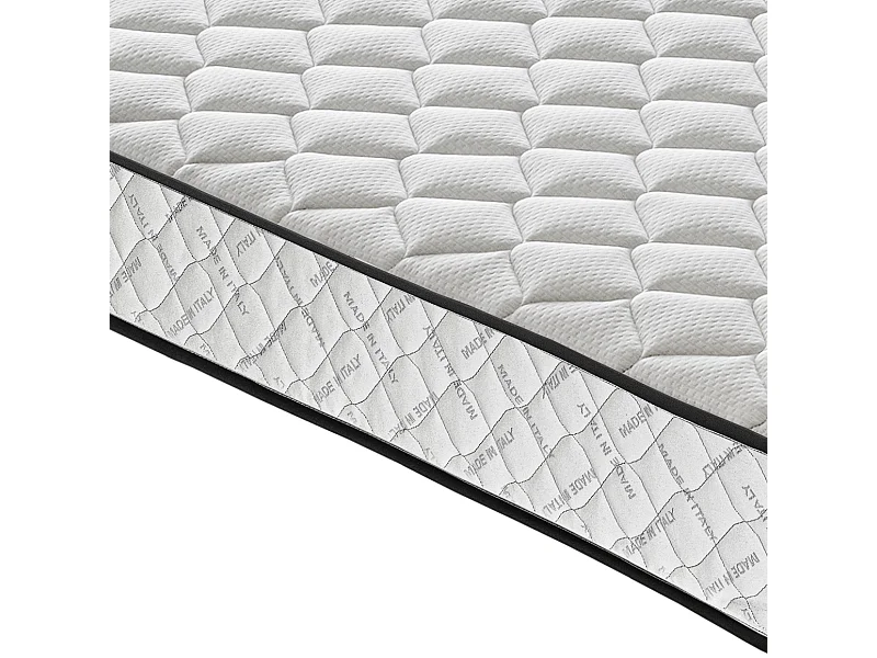 Matelas 100x200 à mémoire de forme - Epaisseur 20 cm - Rigidité H3 9 Zones de Comfort