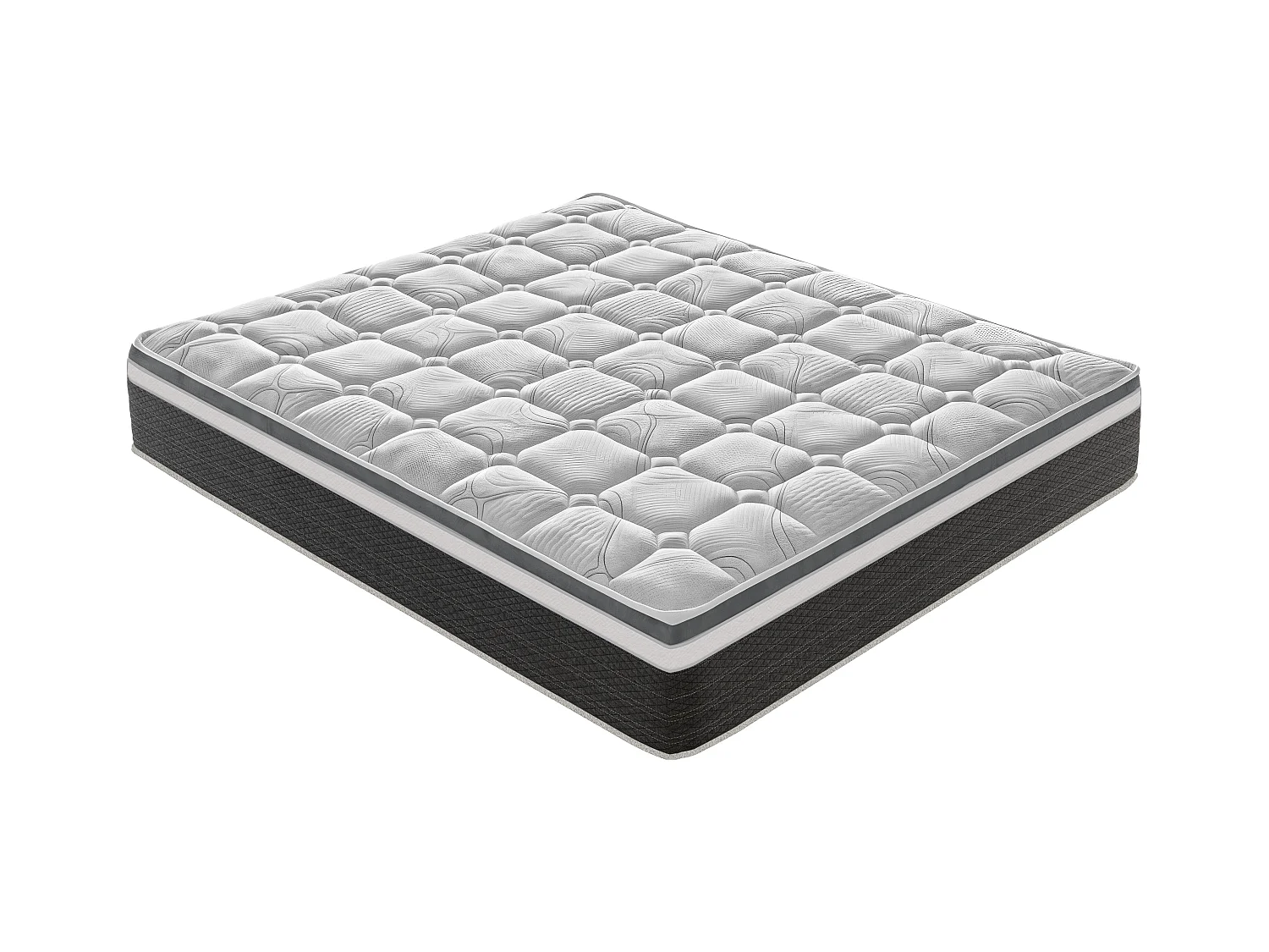 135x190 Memory Foam Matras - Hoogte 30 cm - H4 stijfheid - Anna-model