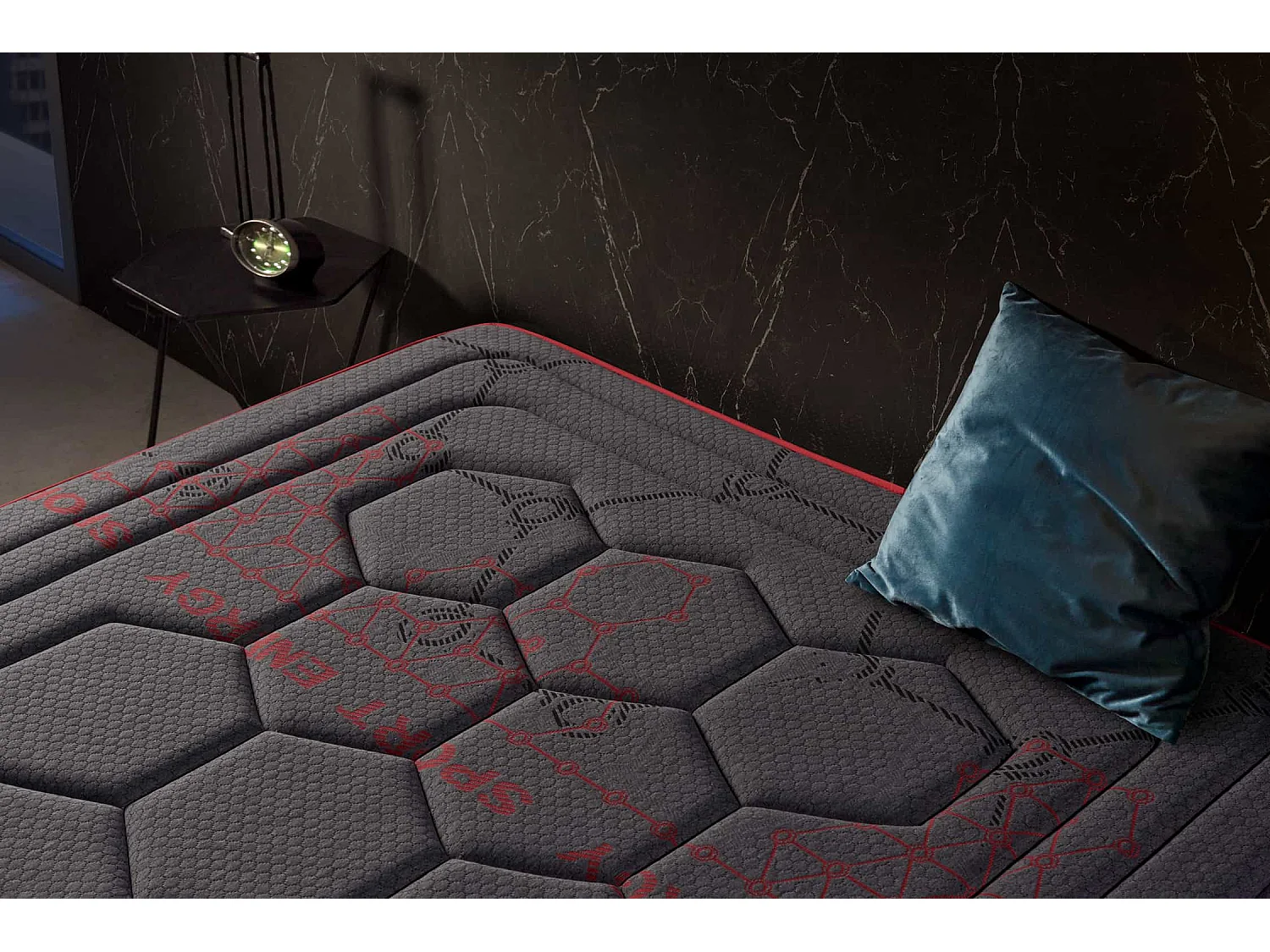 Matelas Mousse à memoire de forme Hexaflex Moon 27cm, 150x200cm - Moonia