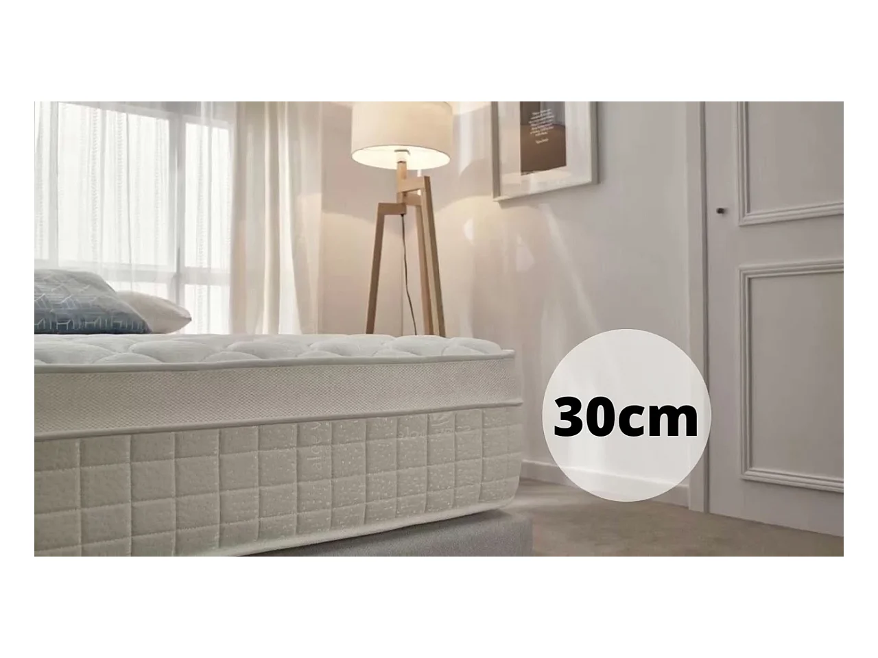 Colchón Box Spring Premier, 30cm - 200x200 cm