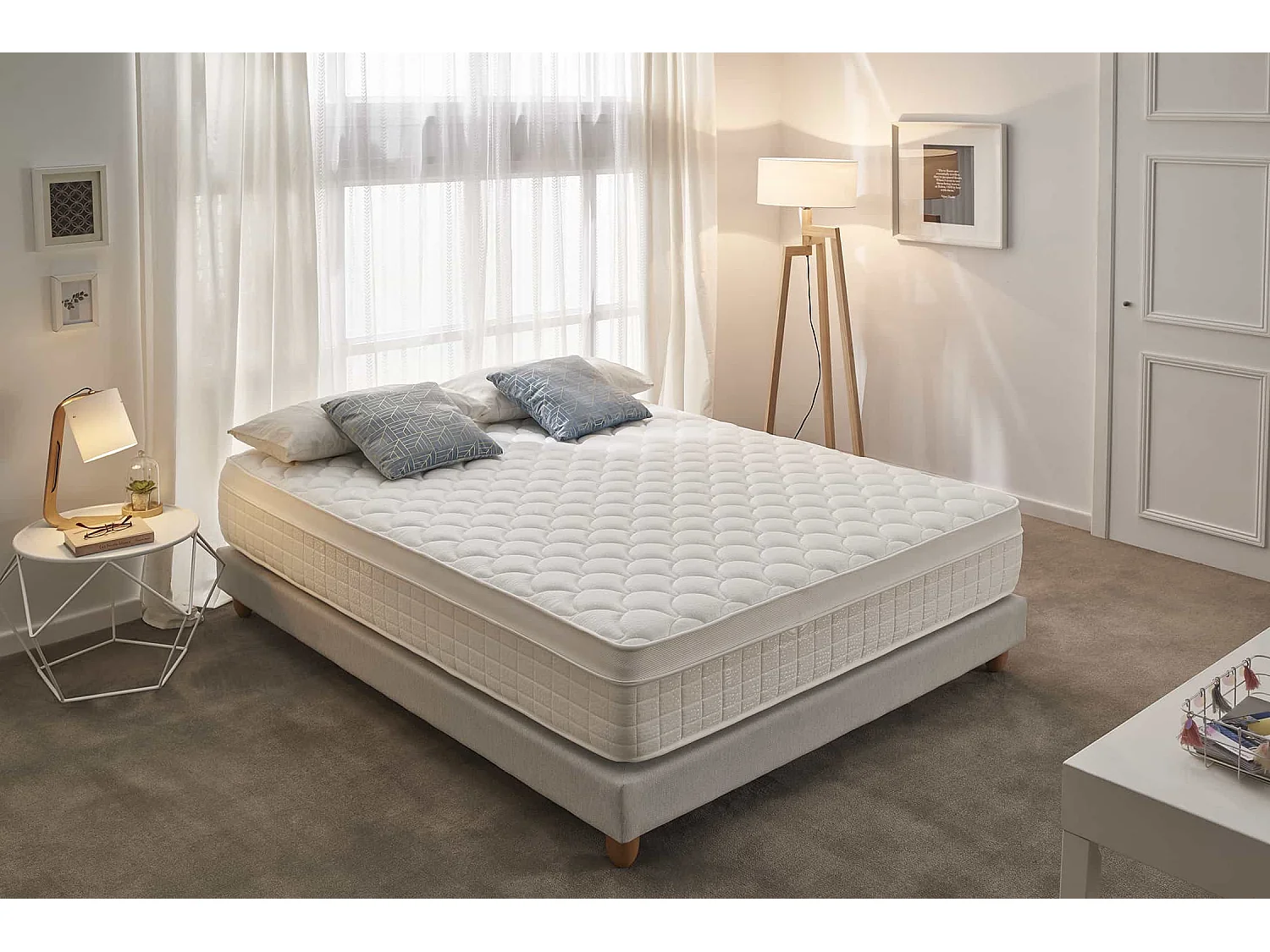 Matelas Box Spring Premier, 30cm - 200x200 cm
