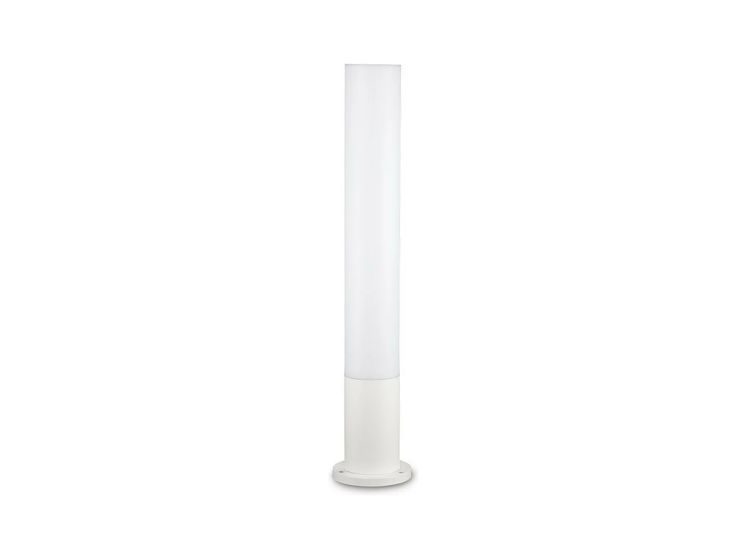 Ideal Lux Edo Outdoor Borne d'extérieur ronde à 1 lumière blanche IP44