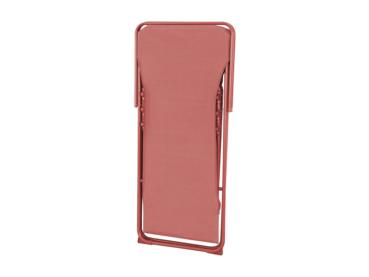 Silla de jardín plegable, set de 4 terracotta