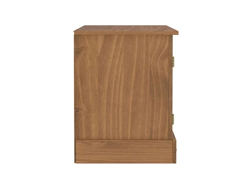 Mesa Television 2 Puertas Rustica De Pino