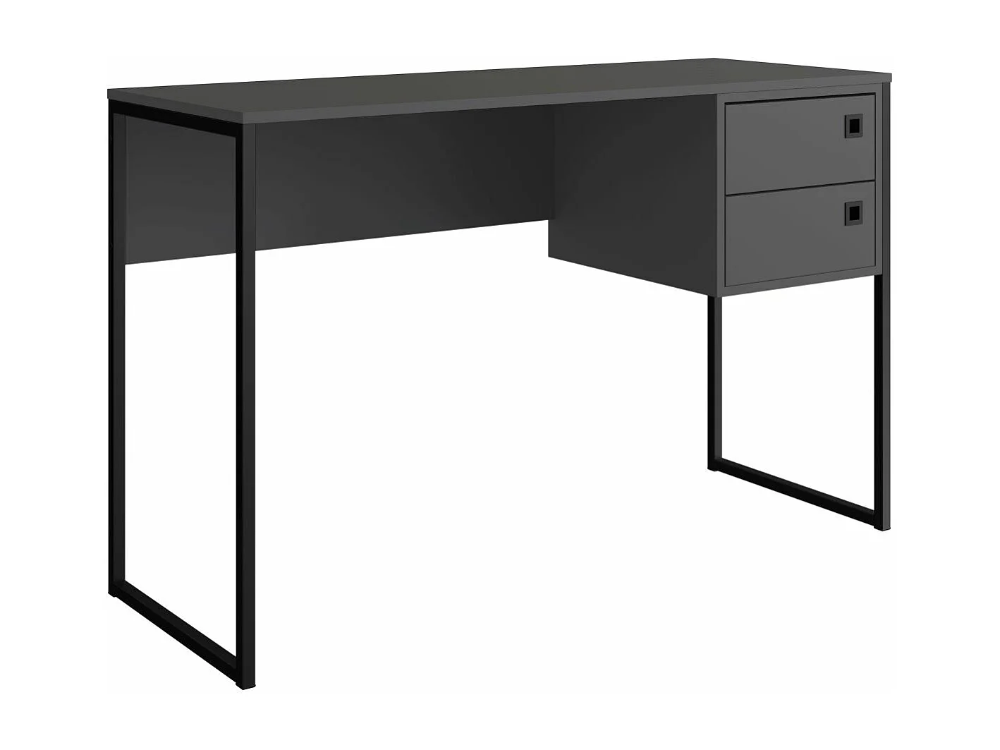 Escritorio Juvenil 2 Cajones Gris