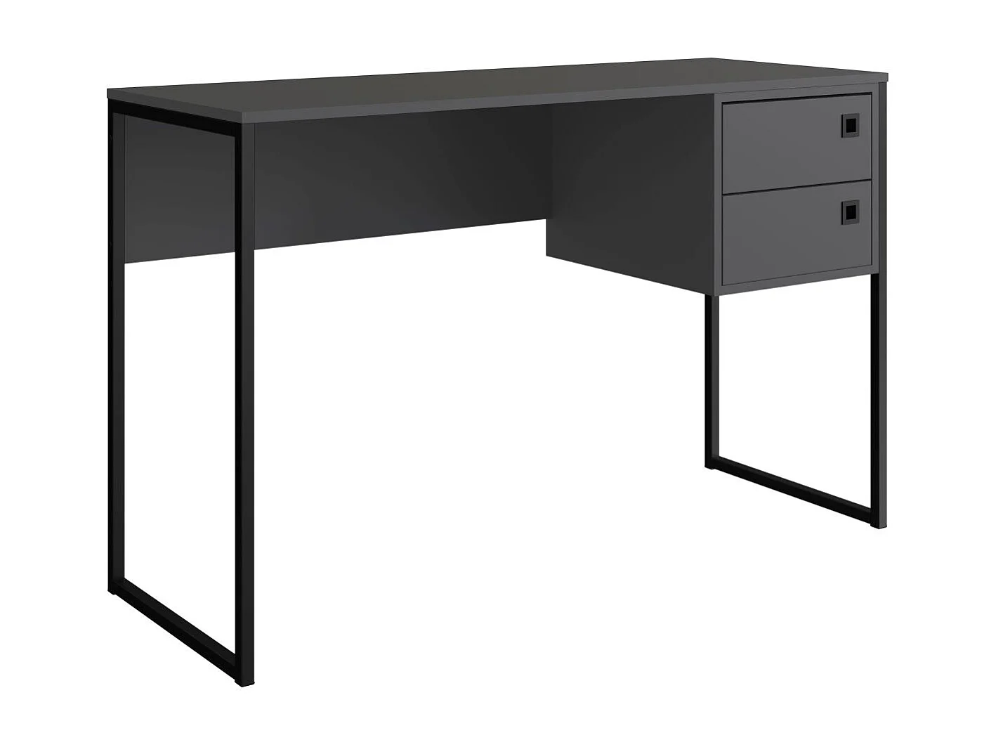 Escritorio Juvenil 2 Cajones Gris