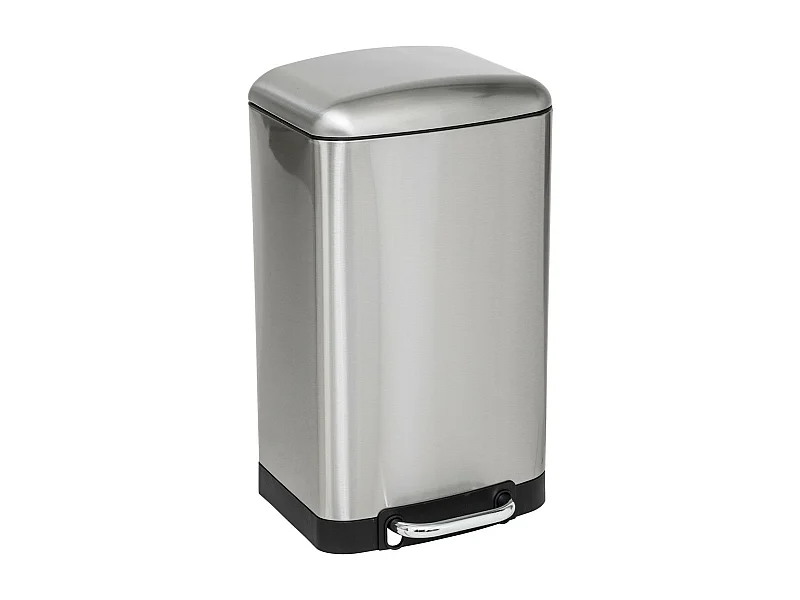 Poubelle 20 Litres  en Inox ouverture à pédale