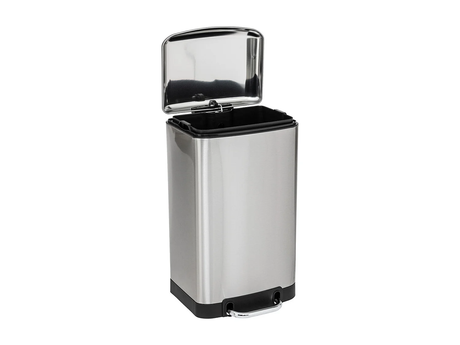 Poubelle 20 Litres  en Inox ouverture à pédale