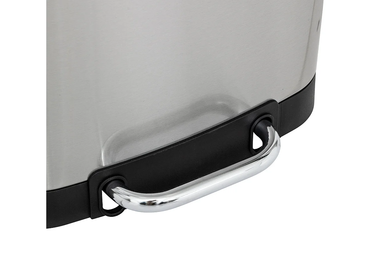 Poubelle 20 Litres  en Inox ouverture à pédale