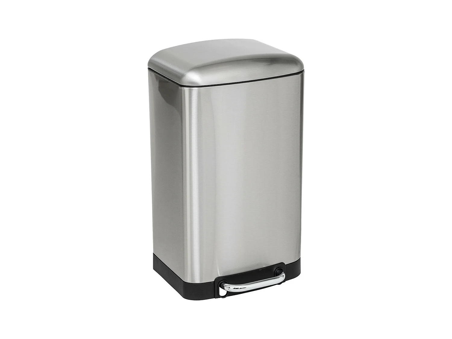 Poubelle 20 Litres  en Inox ouverture à pédale