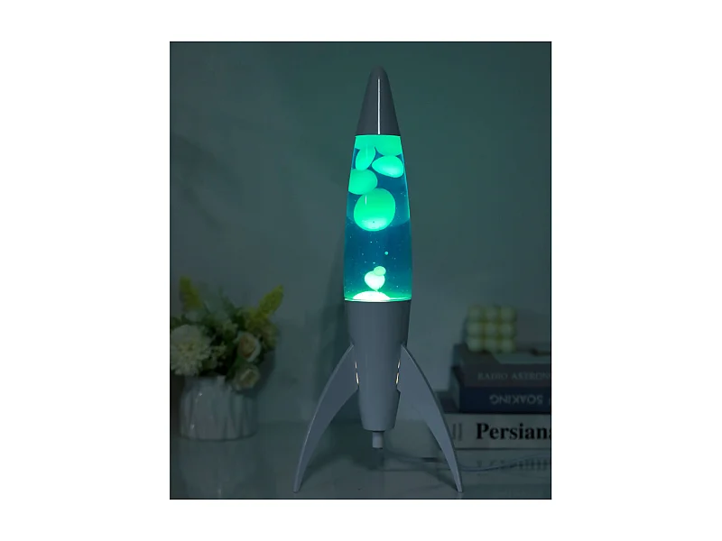 Lampe à Lave design WATEROCKET