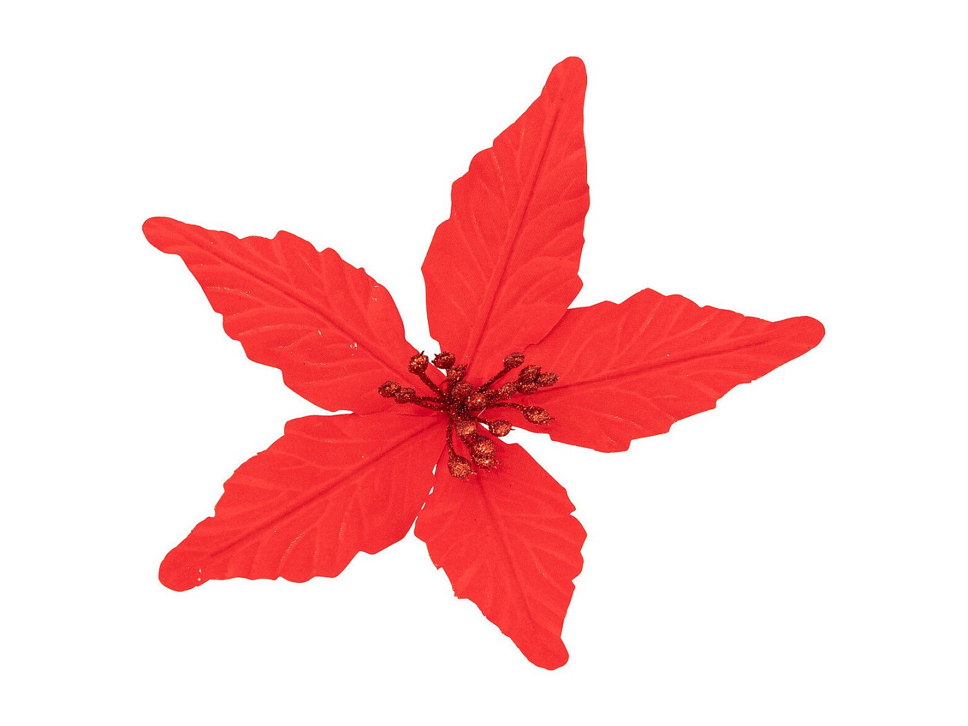 Poinsettias De Fleurs De Noël Artificielles, Arbre De Noël Familial, Décorations De Table De Mariage, 5 Paquets