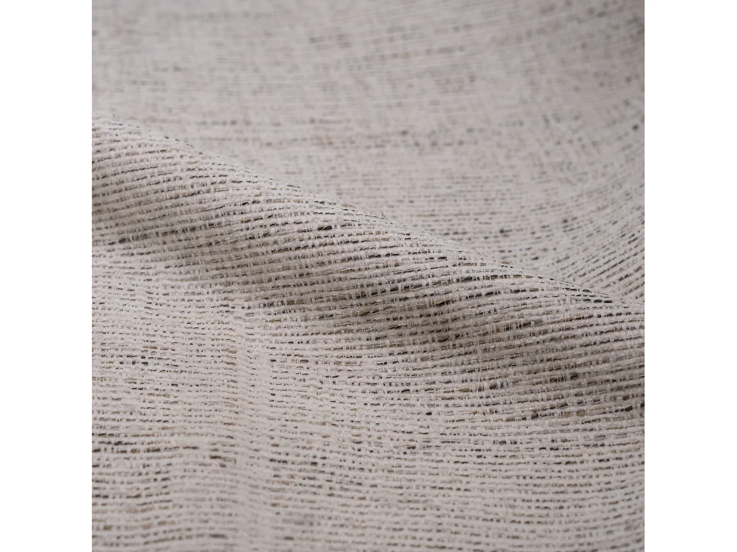 Lot de 2 chaises pour îlot central en tissu gris clair 68 cm - Cécilia