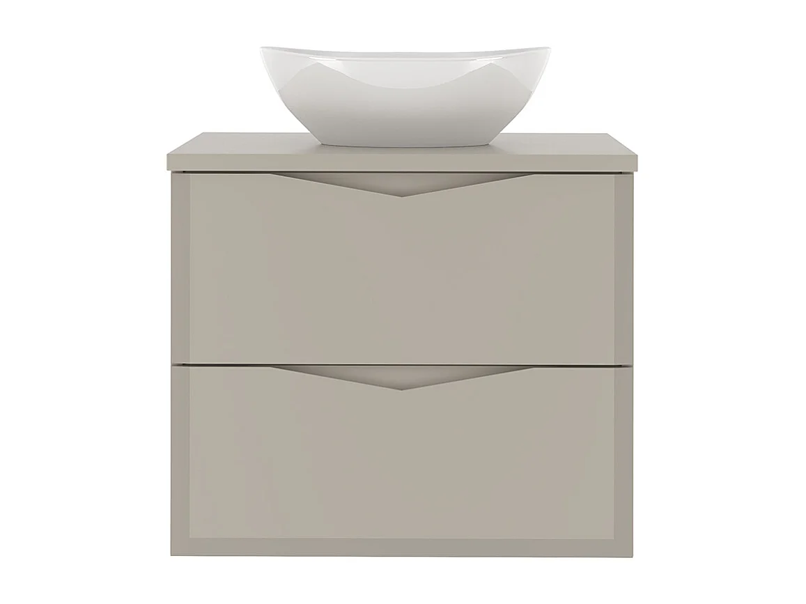 Meuble simple vasque 60cm Ellie Cachemire