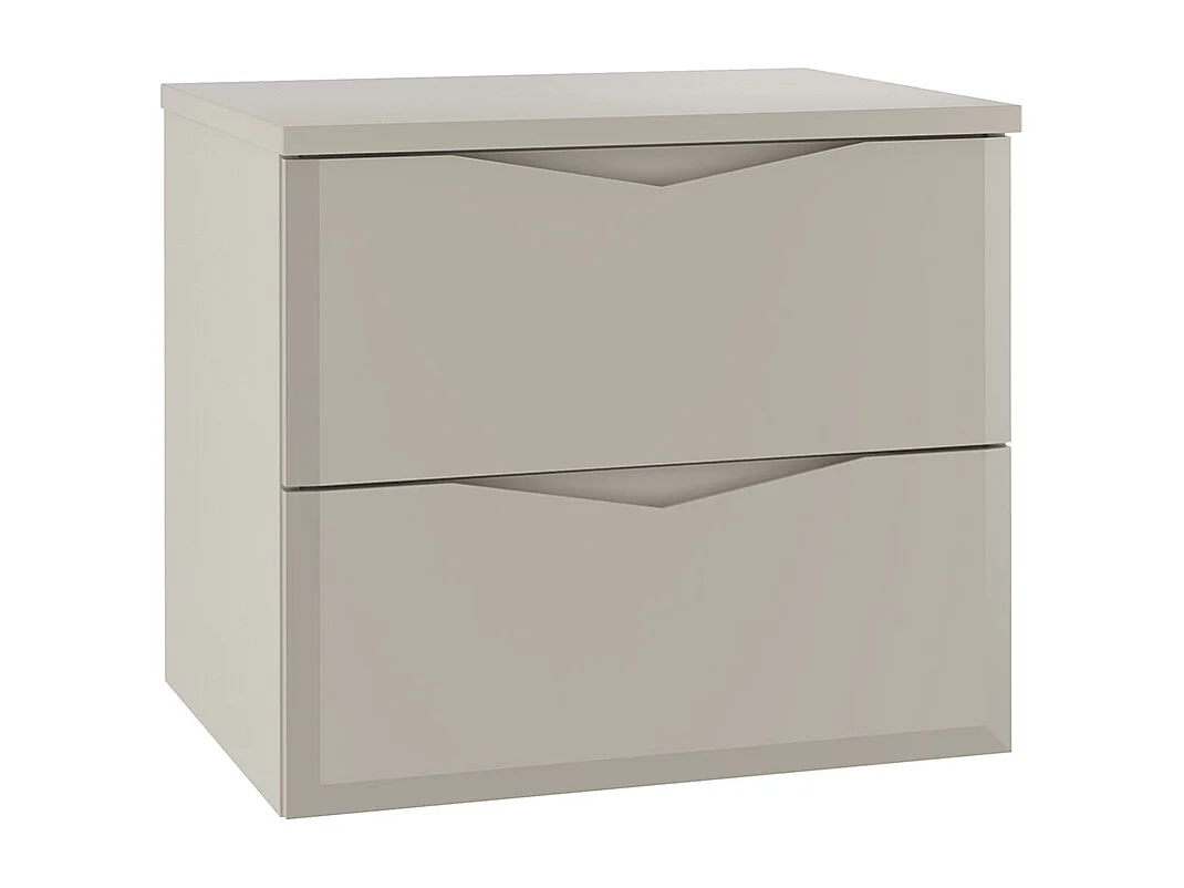 Meuble sous-vasque 60cm plan de toilette Ellie Cachemire