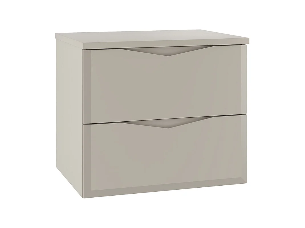 Meuble sous-vasque 60cm plan de toilette Ellie Cachemire