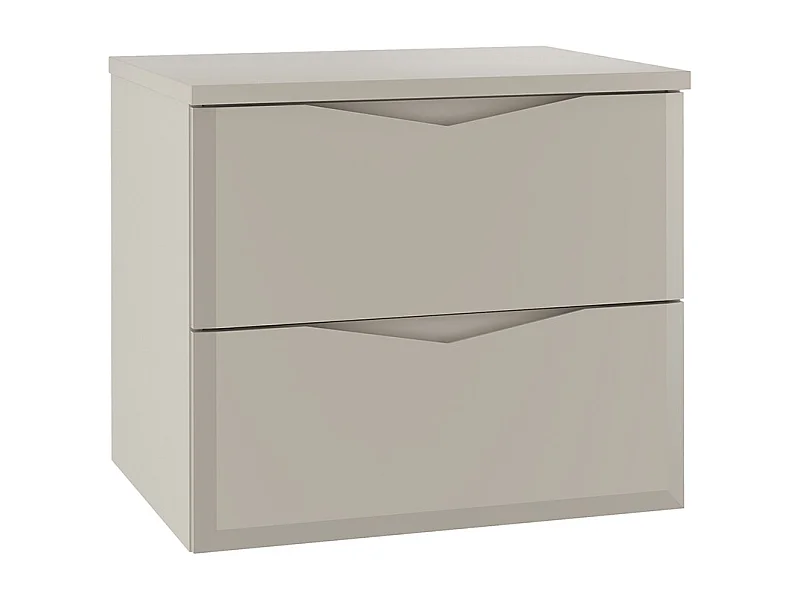 Meuble sous-vasque 60cm plan de toilette Ellie Cachemire