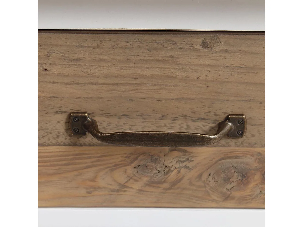 Table de chevet 1 tiroir MDF Blanc - Rivages Interior's