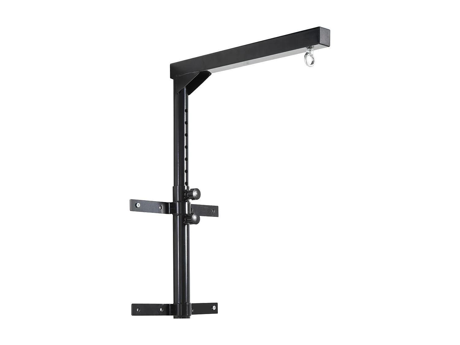 Support sac de boxe fixation sac de frappe hauteur réglable charge max. 100 Kg acier noir