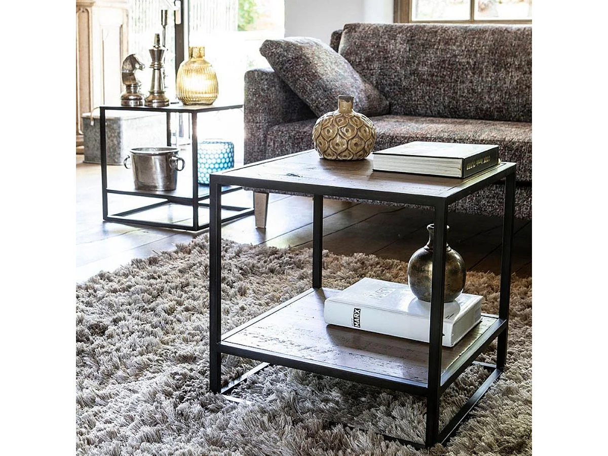 Bout de canapé MDF Marron - Manufacture Interior's